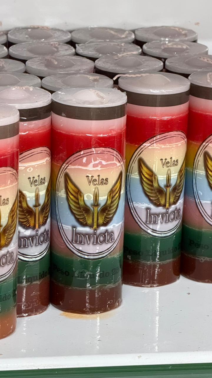 VELA DE 7 DIAS - 7 LINHAS 250g