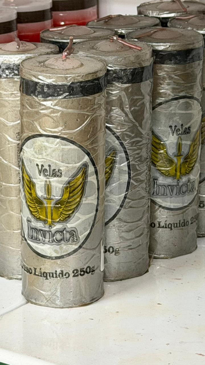 VELA DE 7 DIAS - PRATA 250g